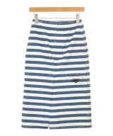 PRADA（プラダ）ひざ丈スカート 白 サイズ:36(XS位) レディース/2200685908075