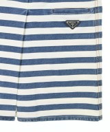 PRADA（プラダ）ひざ丈スカート 白 サイズ:36(XS位) レディース/2200685908075