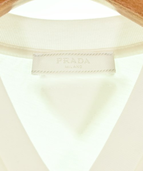 PRADA（プラダ）Tシャツ・カットソー 白 サイズ:M メンズ/2200687688050