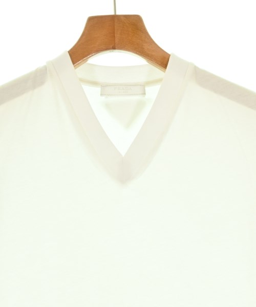 PRADA（プラダ）Tシャツ・カットソー 白 サイズ:M メンズ/2200687688050
