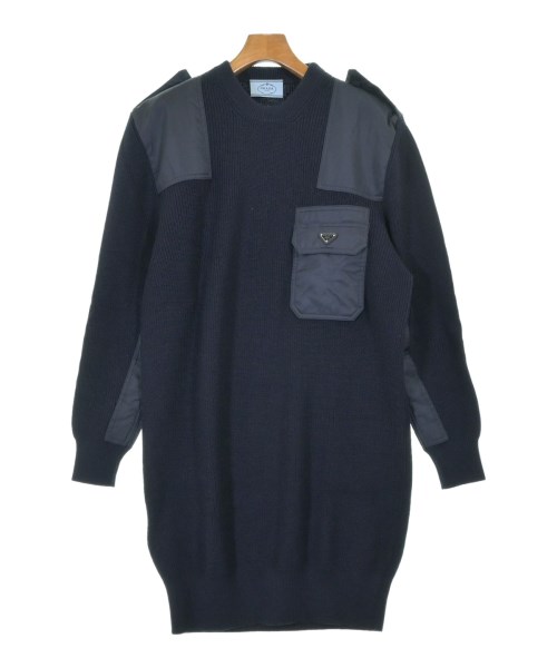 PRADA(プラダ)ワンピース 紺 サイズ:40(M位)/2200688776152