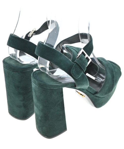 PRADA（プラダ）サンダル 緑 サイズ:EU39(25cm位) レディース/2200688776350
