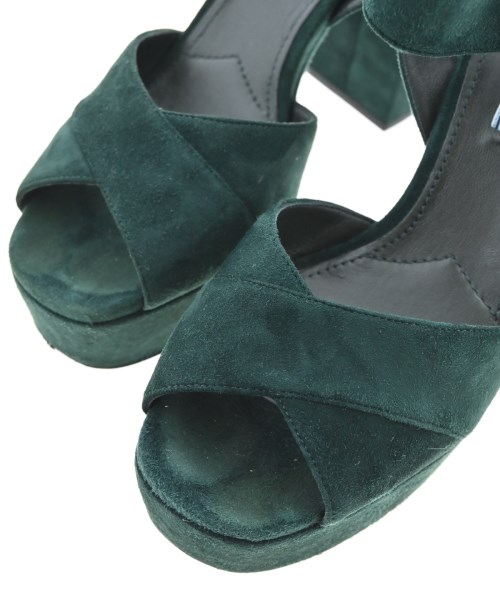 PRADA（プラダ）サンダル 緑 サイズ:EU39(25cm位) レディース/2200688776350
