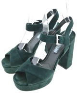 PRADA（プラダ）サンダル 緑 サイズ:EU39(25cm位) レディース/2200688776350