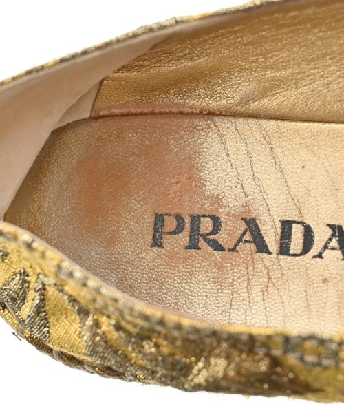 PRADA（プラダ）その他 ゴールド サイズ:EU39 1/2(26cm位) レディース/2200688777135