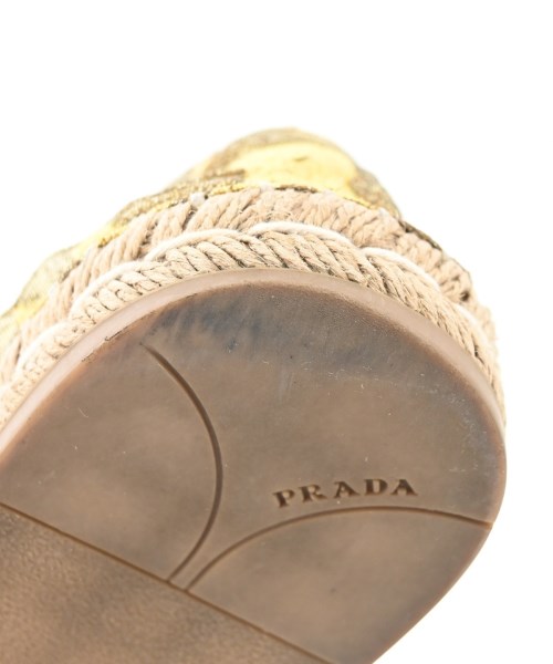 PRADA（プラダ）その他 ゴールド サイズ:EU39 1/2(26cm位) レディース/2200688777135