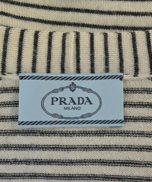 PRADA（プラダ）カーディガン 白 サイズ:40(M位) レディース/2200688806033