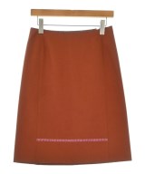 PRADA（プラダ）ひざ丈スカート 茶 サイズ:38(S位) レディース/2200687484034