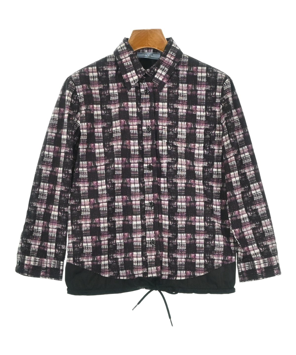 PRADA（プラダ）カジュアルシャツ 紫 サイズ:40(M位) レディース 