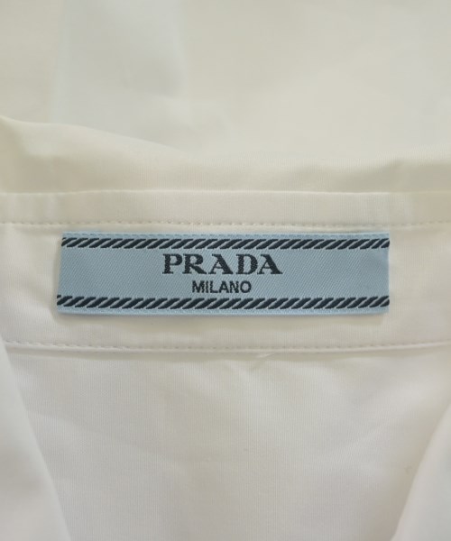 PRADA（プラダ）カジュアルシャツ 白 サイズ:38(S位) レディース/2200689182020