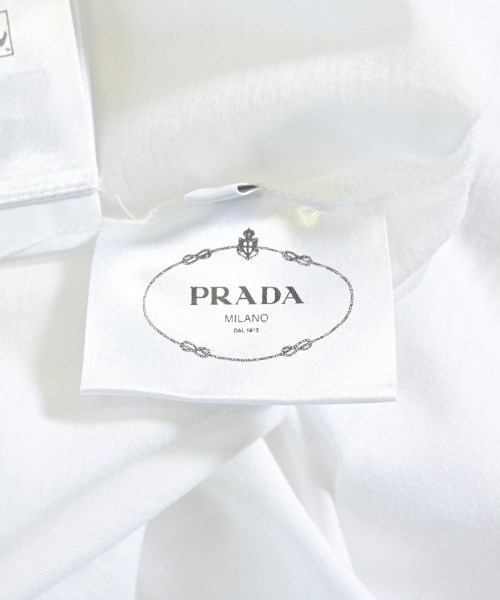 PRADA（プラダ）Tシャツ・カットソー 白 サイズ:M レディース/2200689182037