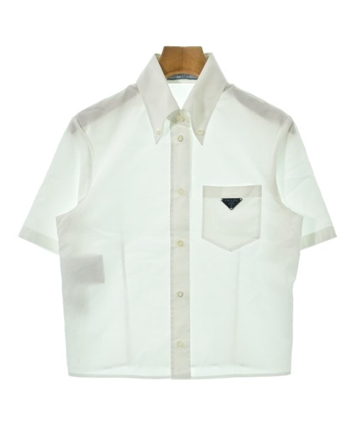 PRADA(プラダ)カジュアルシャツ 白 サイズ:38(S位)/2200677154046