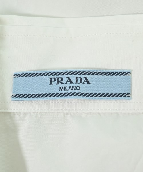 PRADA（プラダ）カジュアルシャツ 白 サイズ:38(S位) レディース/2200677154046