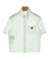 PRADA（プラダ）カジュアルシャツ 白 サイズ:38(S位) レディース/2200677154046