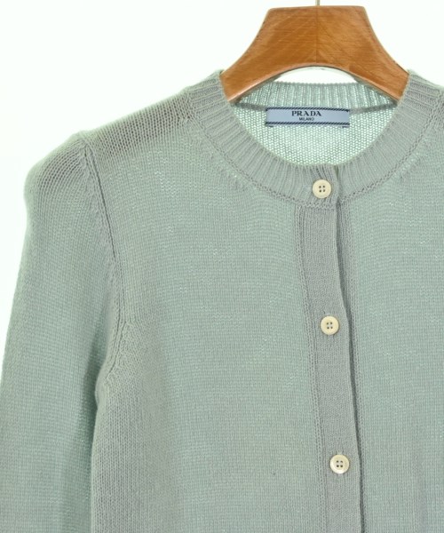 PRADA（プラダ）カーディガン 青 サイズ:38(S位) レディース/2200689735271