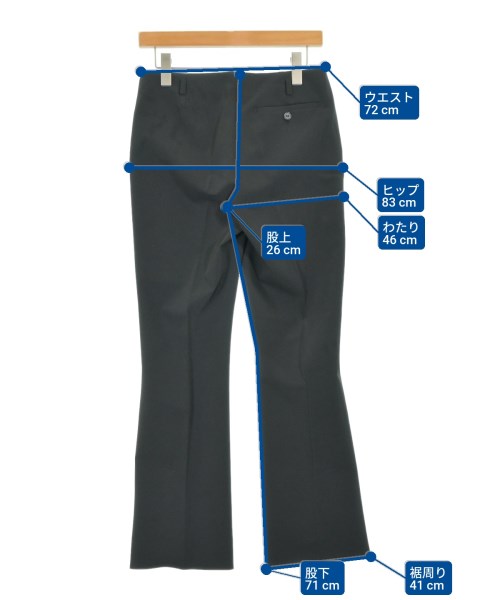 PRADA（プラダ）スラックス 黒 サイズ:40(M位) レディース/2200690315035