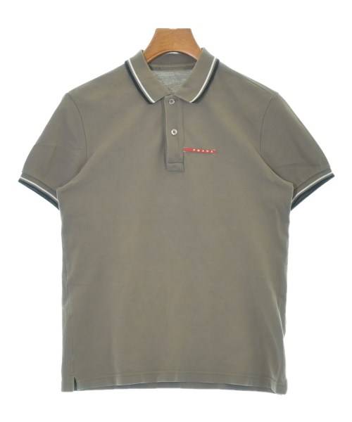 PRADA(プラダ)ポロシャツ グレー サイズ:S/2200690600049