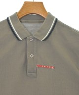 PRADA（プラダ）ポロシャツ グレー サイズ:S メンズ/2200690600049