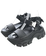 PRADA（プラダ）サンダル 黒 サイズ:EU40(26.5cm位) レディース/2200686008088