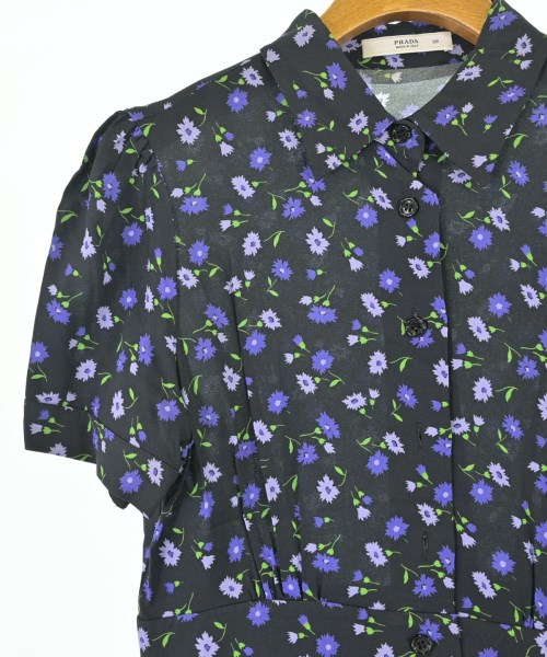 PRADA（プラダ）ワンピース 黒 サイズ:38(S位) レディース/2200691890029