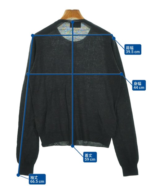 PRADA（プラダ）カーディガン グレー サイズ:44(L位) レディース/2200692177020