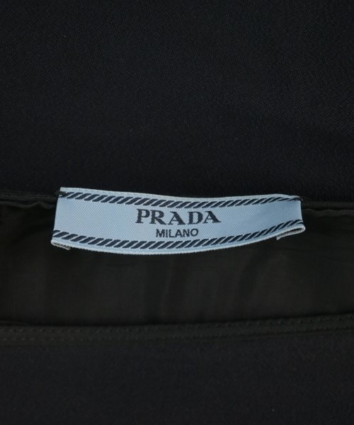 PRADA（プラダ）ひざ丈スカート 黒 サイズ:36(XS位) レディース/2200692331019