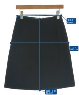 PRADA（プラダ）ひざ丈スカート 黒 サイズ:36(XS位) レディース/2200692331019