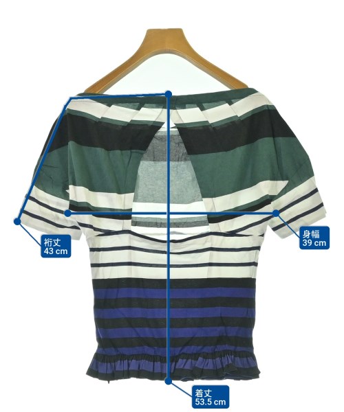 PRADA（プラダ）Tシャツ・カットソー 緑 サイズ:M レディース/2200691719115