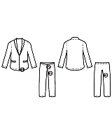 PRADA（プラダ）ビジネス 紺 サイズ:44/44(S位) メンズ/2200672545016