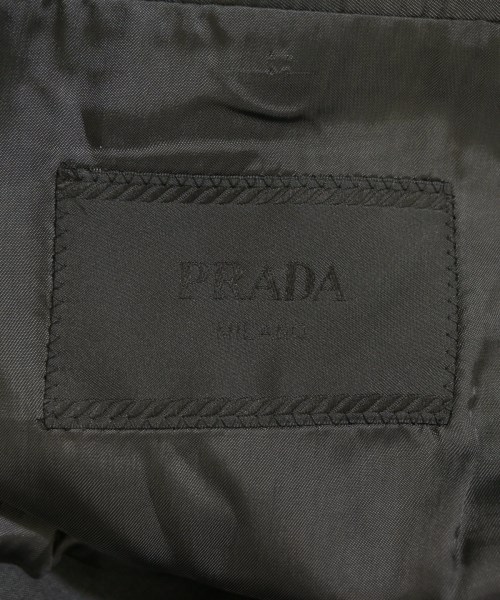 PRADA（プラダ）テーラードジャケット グレー サイズ:44(S位) メンズ/2200672545023