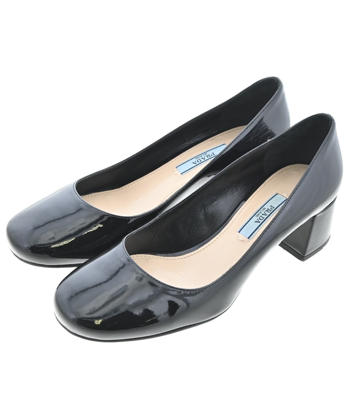 PRADA（プラダ）パンプス 黒 サイズ:EU36 1/2(23cm位) レディース