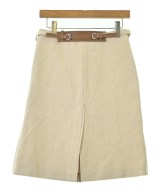 PRADA（プラダ）ひざ丈スカート ベージュ サイズ:38(S位) レディース/2200693143086