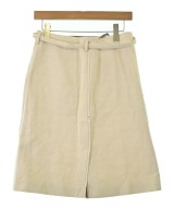 PRADA（プラダ）ひざ丈スカート ベージュ サイズ:38(S位) レディース/2200693143086