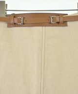 PRADA（プラダ）ひざ丈スカート ベージュ サイズ:38(S位) レディース/2200693143086