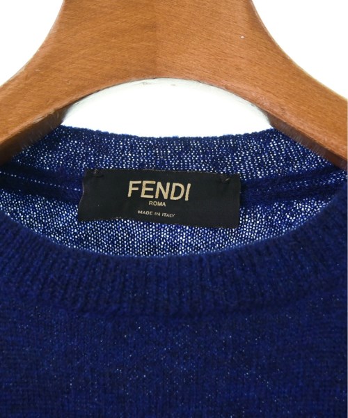 FENDI(フェンディ)ニット・セーター 紺 サイズ:46(M位) メンズ FENDI(フェンディ)ニット・セーター 紺 サイズ:46(M位) メンズ