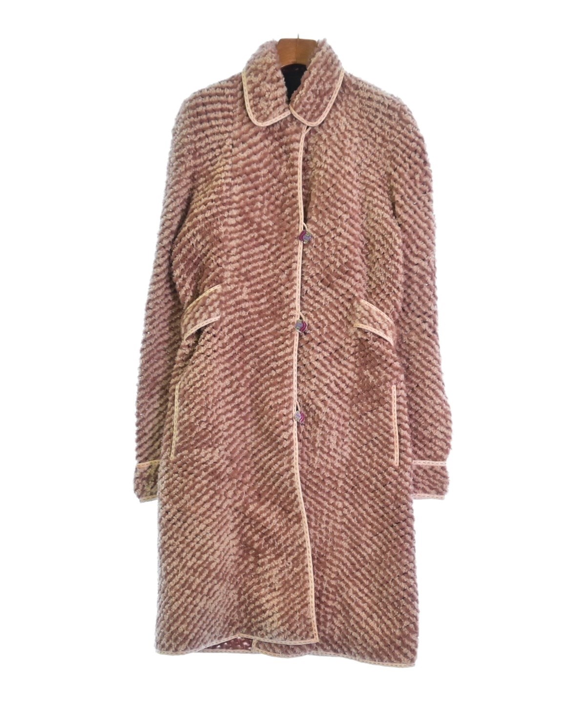 FENDI フェンディ コート ピンク系 36(XS位) 4103824A0032 FENDI（フェンディ）コート ピンク サイズ:36(XS位) レディース