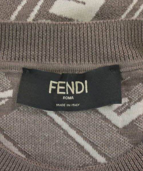FENDI（フェンディ）ニット・セーター 茶 サイズ:44(S位) メンズ/2200463214039
