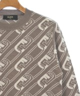 FENDI（フェンディ）ニット・セーター 茶 サイズ:44(S位) メンズ/2200463214039