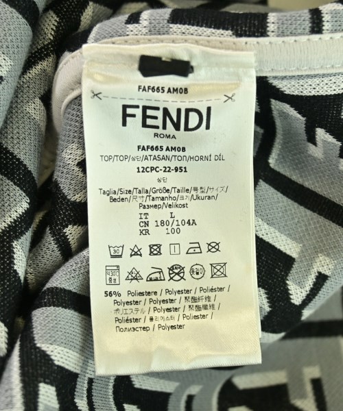 FENDI（フェンディ）スウェット グレー サイズ:L メンズ/2200463235027