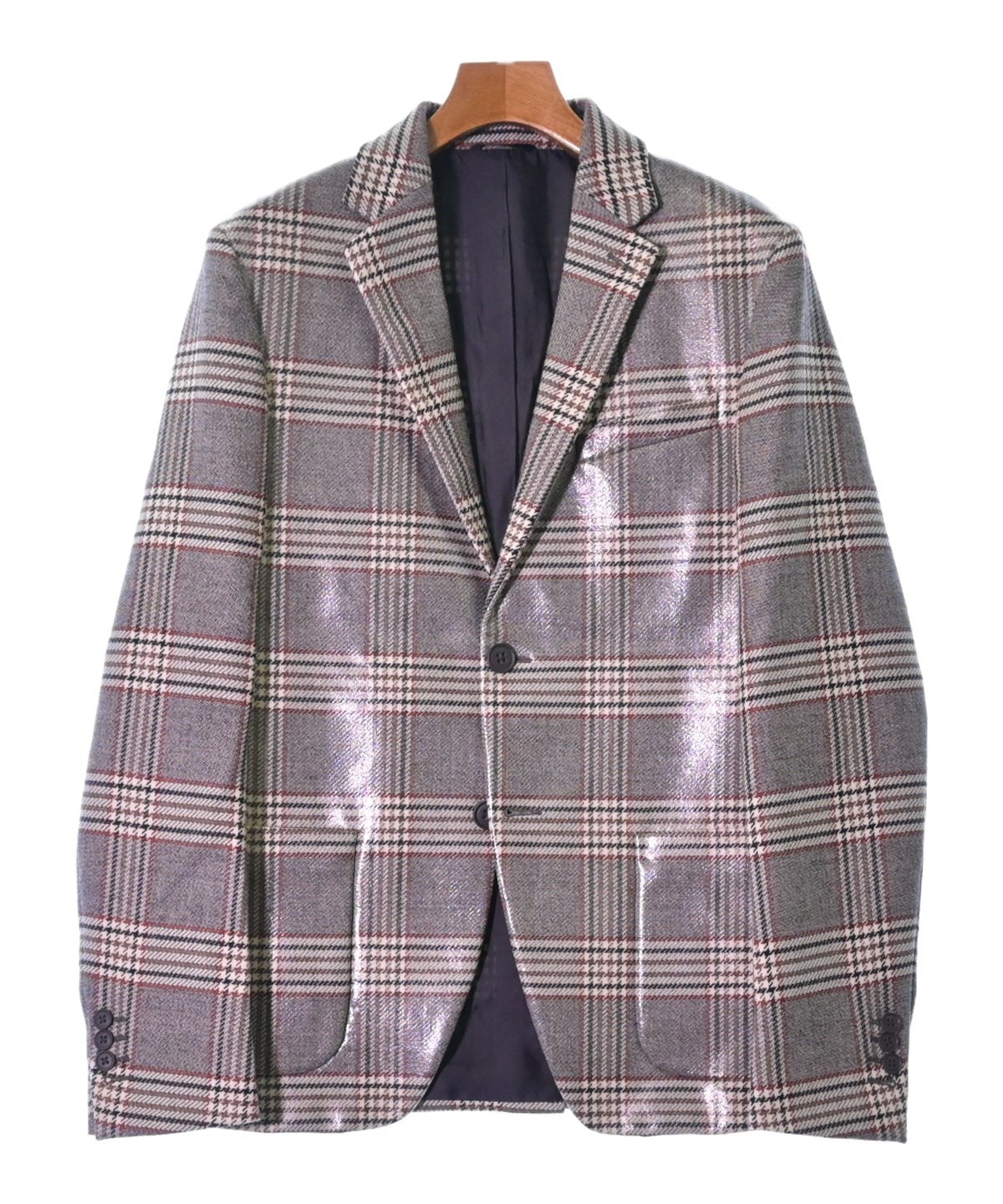 FENDI（フェンディ）テーラードジャケット グレー サイズ:48(L位