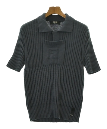 FENDI（フェンディ）ニット・セーター グレー サイズ:44(S位) メンズ 