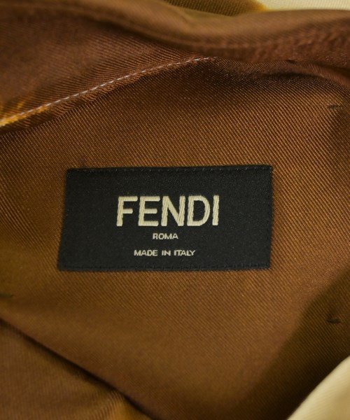 FENDI（フェンディ）カジュアルシャツ 茶 サイズ:40(L位) メンズ/2200487737057