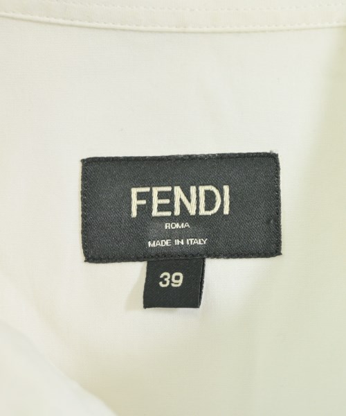FENDI（フェンディ）カジュアルシャツ 白 サイズ:39(M位) メンズ/2200635676092