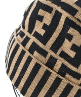 FENDI（フェンディ）ニットキャップ・ビーニー ベージュ サイズ:42 レディース/2200635983145