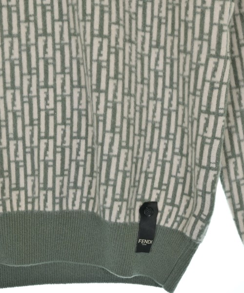 FENDI（フェンディ）ニット・セーター グレー サイズ:48(L位) メンズ/2200636381025
