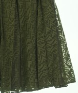 FENDI（フェンディ）ロング・マキシ丈スカート カーキ サイズ:36(XS位) レディース/2200629233010