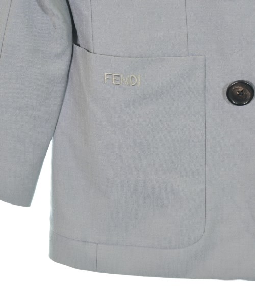 FENDI（フェンディ）テーラードジャケット 青 サイズ:40(M位) レディース/2200637131025