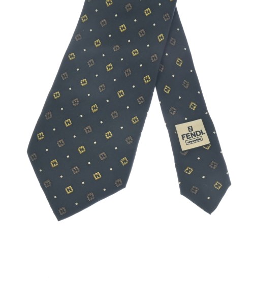 FENDI（フェンディ）ネクタイ 黒 サイズ:- メンズ/2200638875041