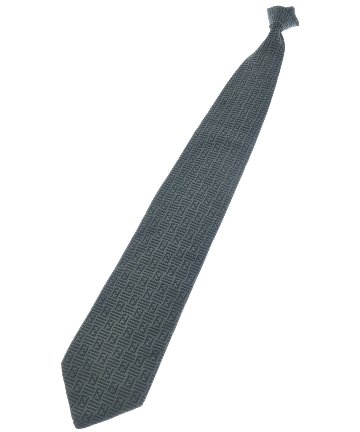 ぐ*︎様 FENDI ネクタイ FENDI（フェンディ）ネクタイ グレー サイズ:- メンズ/2200638875058