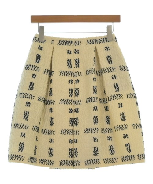 FENDI(フェンディ)ひざ丈スカート 黄 サイズ:36(XS位)/2200630068090